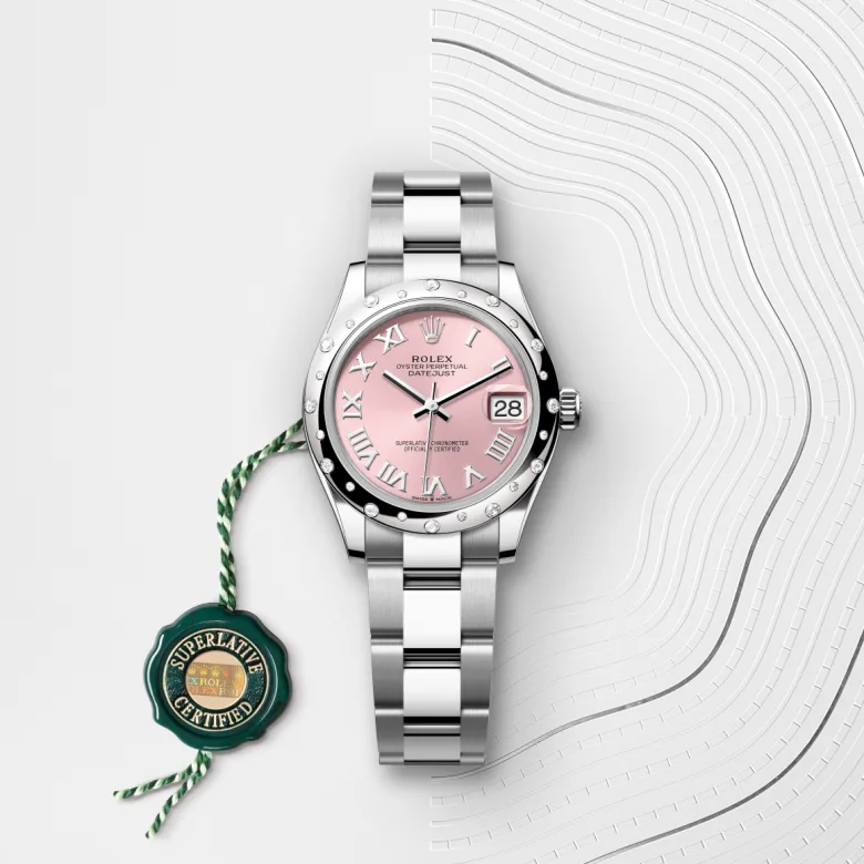 rolex M278344RBR-0021 - Il quadrante rosa