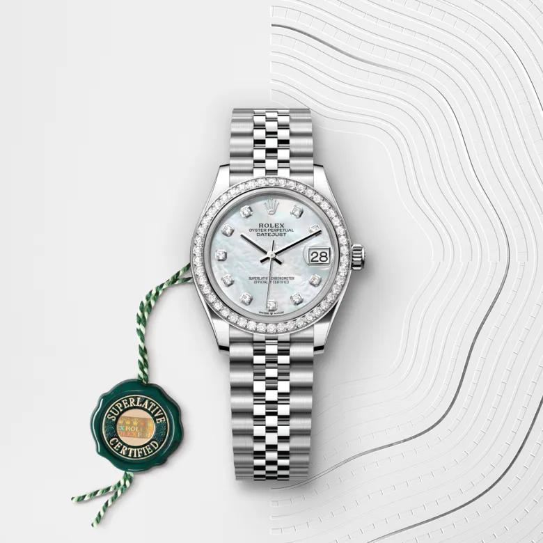 rolex M278384RBR-0008 - Il quadrante in madreperla