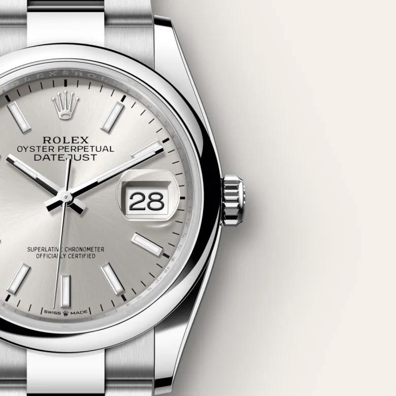 rolex M126200-0002 - Il quadrante argentato