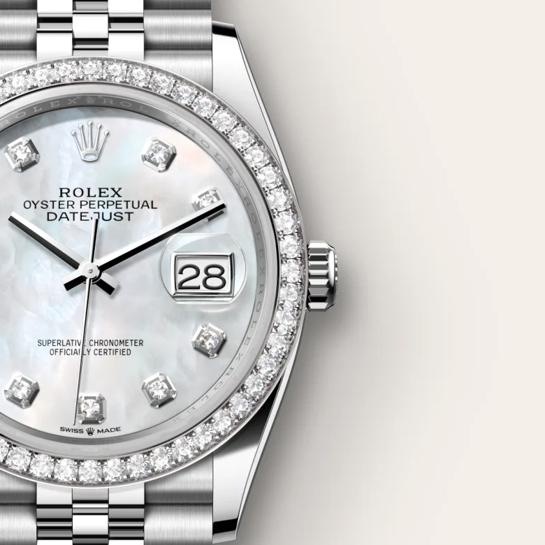 rolex M126284RBR-0011 - Il quadrante in madreperla