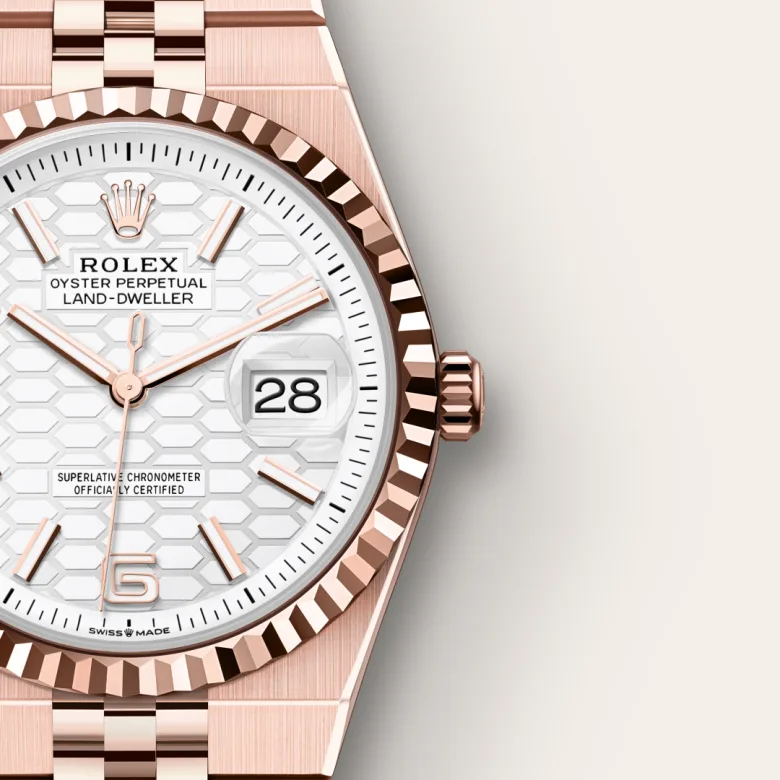 rolex M127235-0001 - Il quadrante bianco intenso