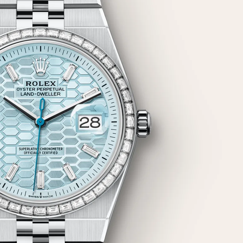 rolex M127286TBR-0001 - Il quadrante blu ghiaccio