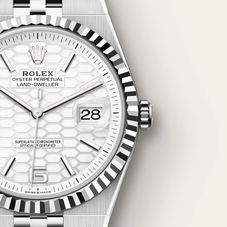 rolex M127334-0001 - Il quadrante bianco intenso