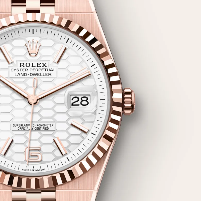 rolex M127335-0001 - Il quadrante bianco intenso