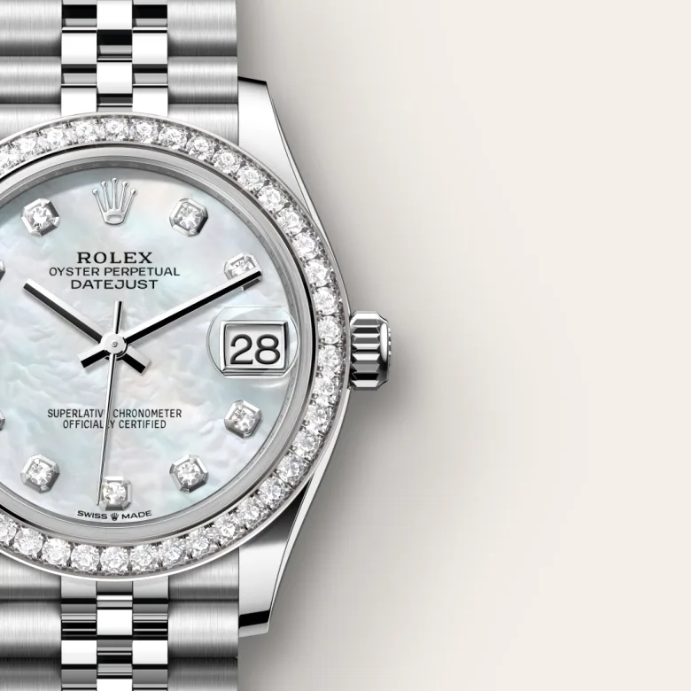 rolex M278384RBR-0008 - Il quadrante in madreperla